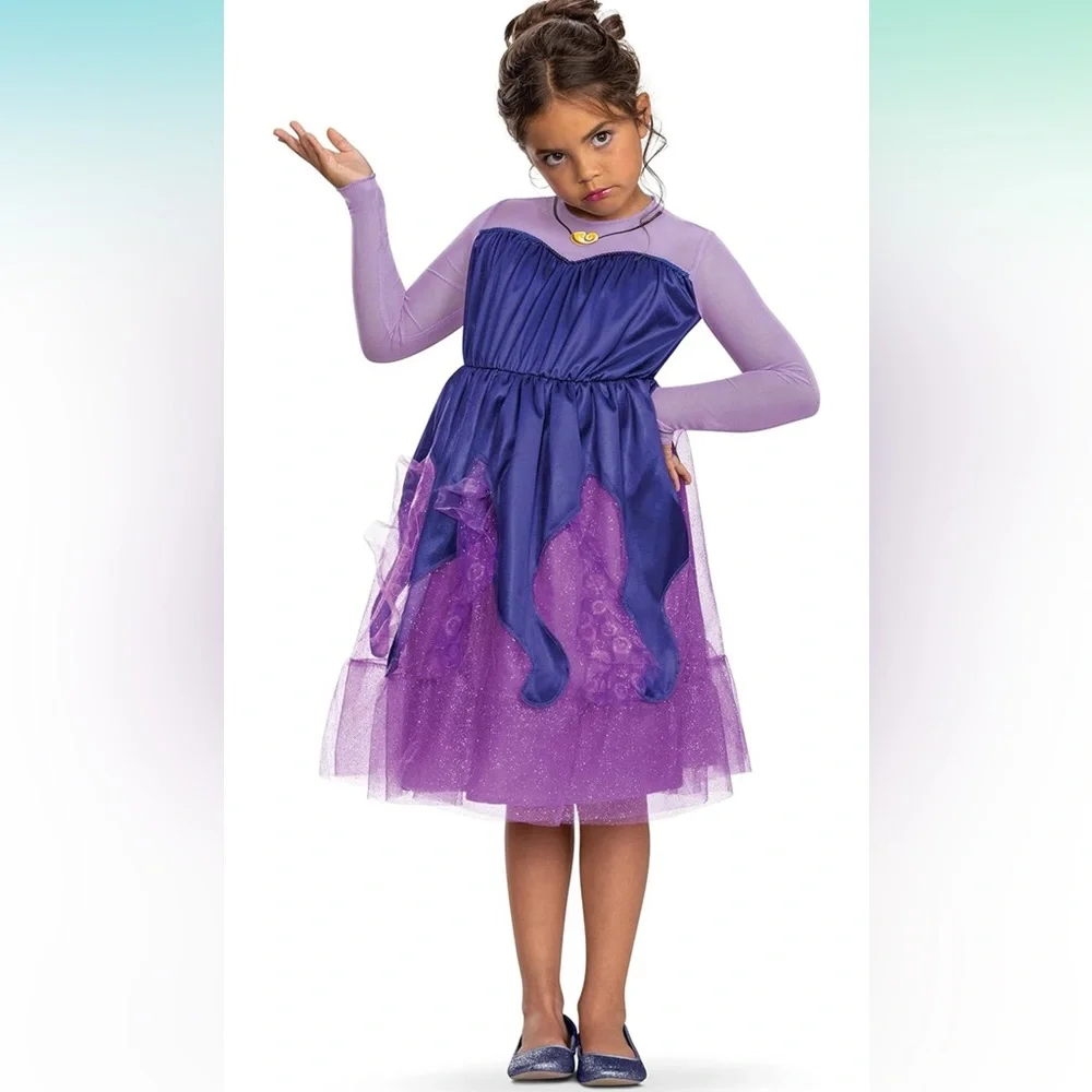 Disney Villains Costumes, Official Kid Size Storybook Girls size 10-12